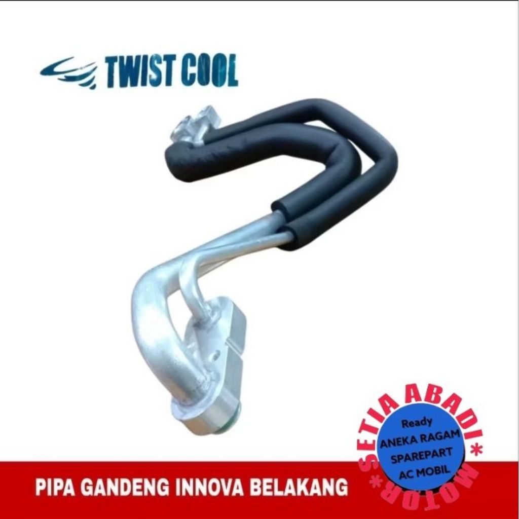 selang gandeng pipa aluminium AC mobil pipa gandeng INNOVA AC HOUSE SUCTION DOUBLE BLOWER EVAPORATOR