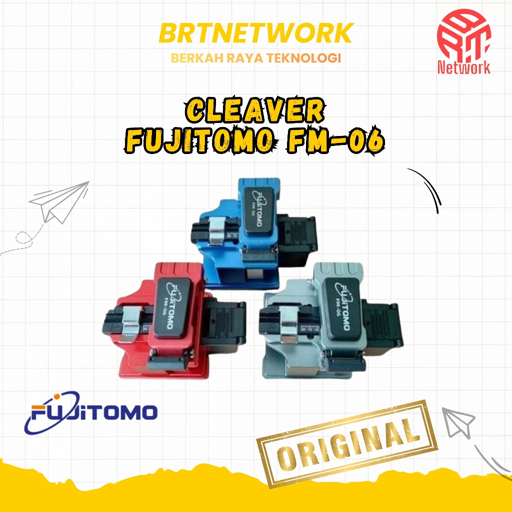 Cleaver Fujitomo FM-06 Fiber Optik - Original
