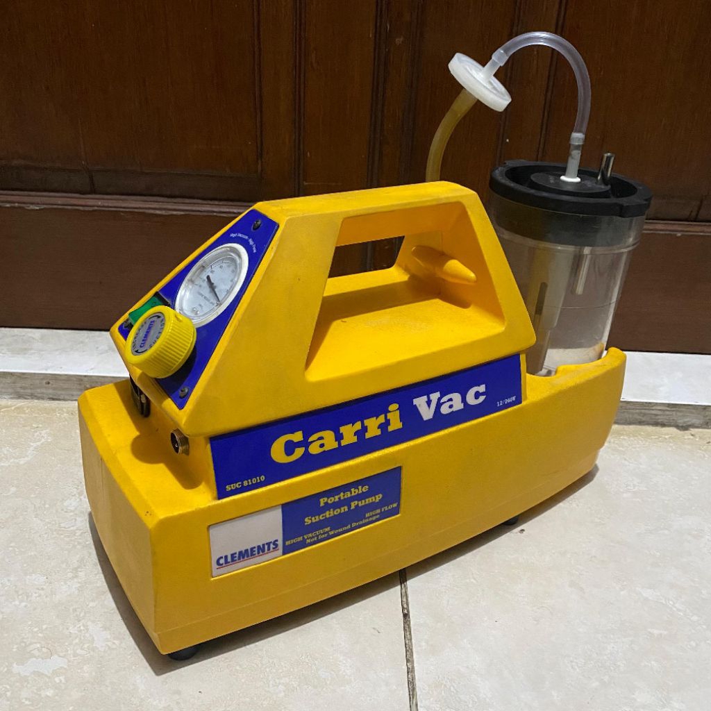 Clements Suction mesin pengisap medis portabel