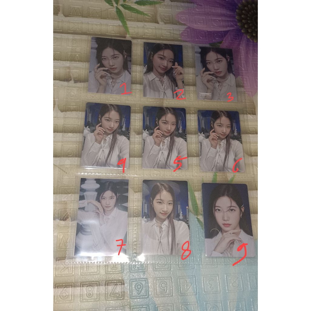 KAZUHA PHOTOCARD OFFICIAL FEARLESS JP