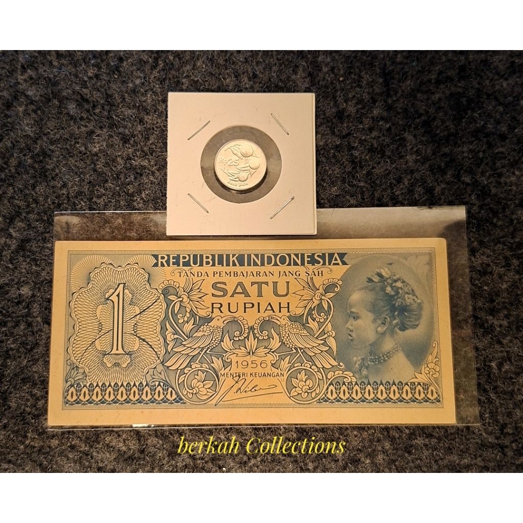 paket 26 rupiah (1 kping 25 rp buah pala  & 1 lmbar 1 rp )