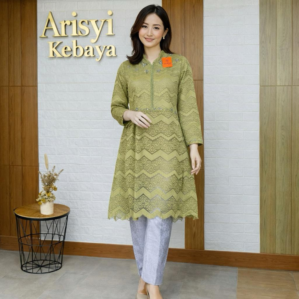 kebaya tunik modern tunik remaja busui friendly(tpps)