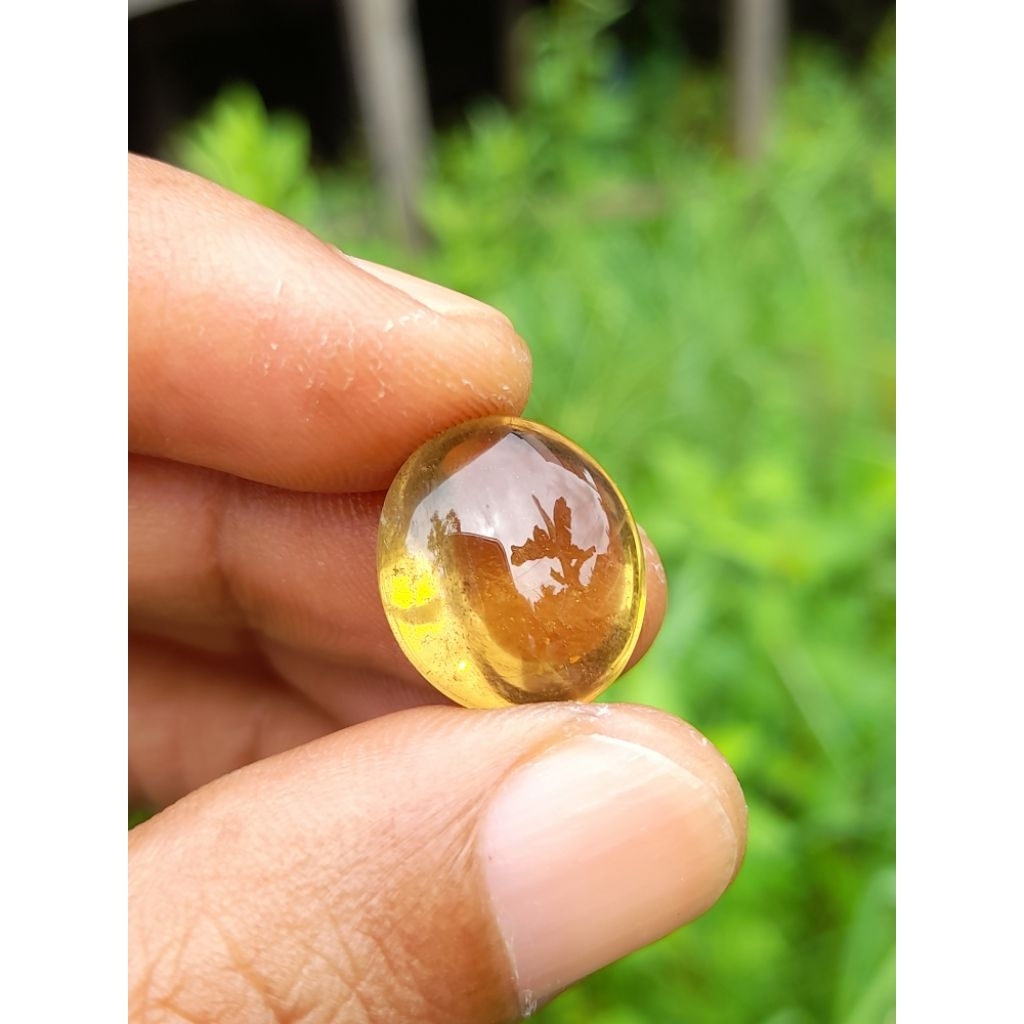 kecubung kuning kalimantan natural