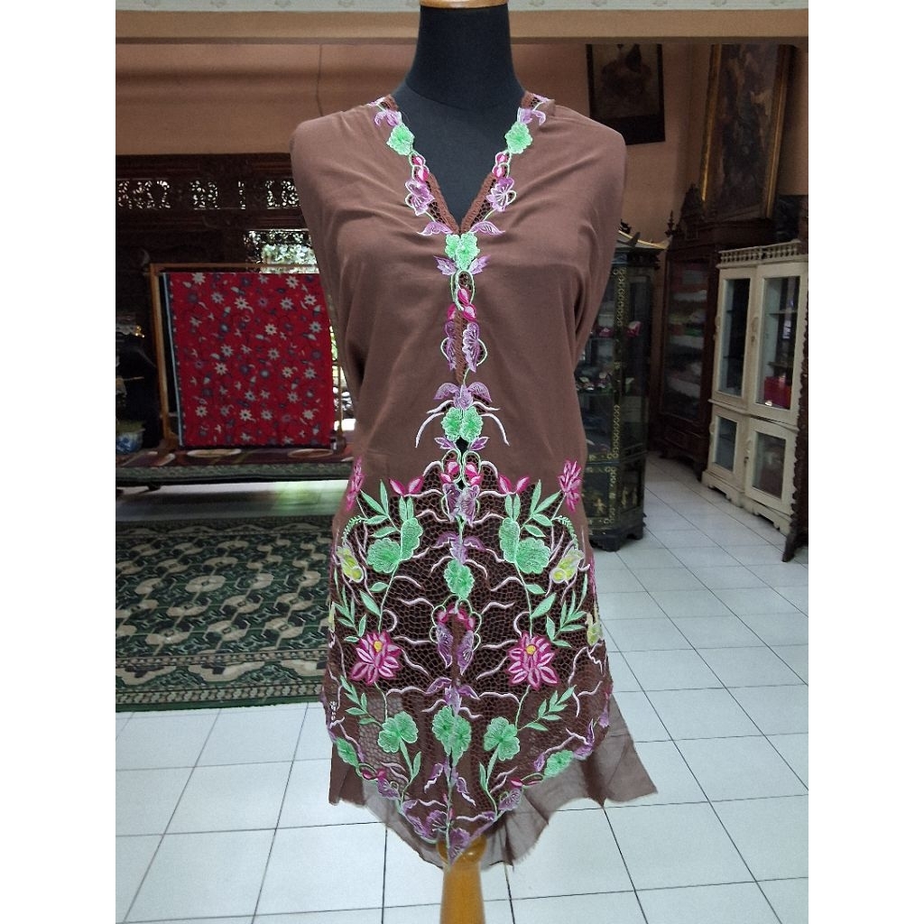 Bahan Kebaya Krancang/Bahan Kebaya Encim/Bahan Kebaya Bordir/Bahan Kebaya Panjang/Bahan Kebaya Bordi