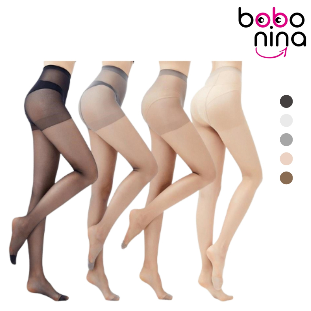 Ninabobo KK008 Celana Stocking Panjang Transparan Kulit Tipis Halus Sheleg Stocking Sepinggang