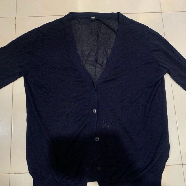 Cardigan Navy Uniqlo