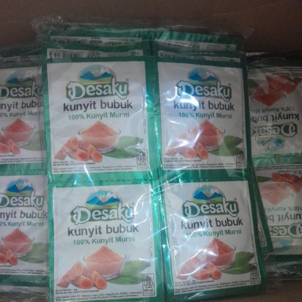 Bumbu kunyit bubuk DESAKU 1PACK(24PCS)