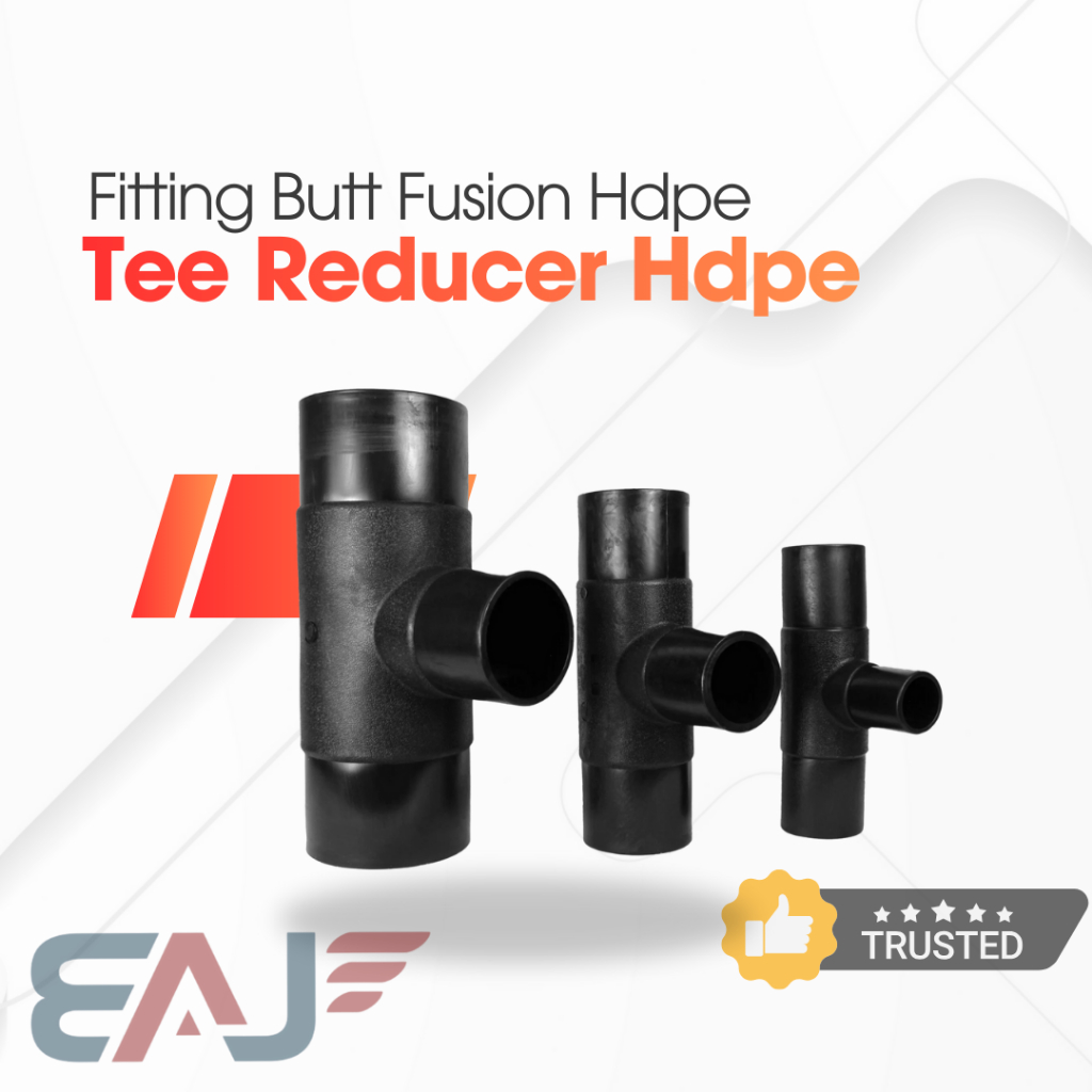 Tee Reducer Hdpe 8 x 4 Inch | Tee Reducer Butt Fusion 200 x 110 mm - Tee reducer PN10 & PN16
