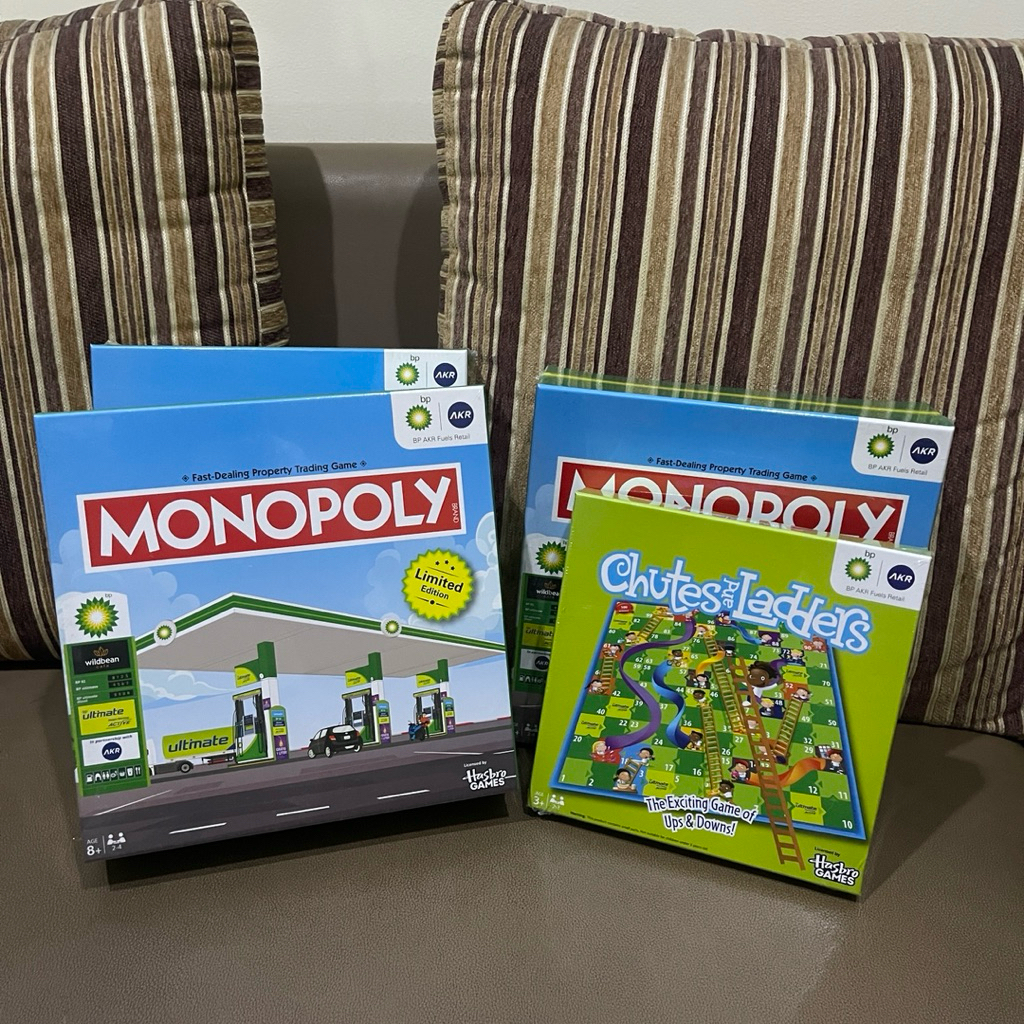 Monopoly / Monopoli / Ular Tangga / Snakes & Ladders / Chutes & Ladders / Board Games / BP AKR Limit