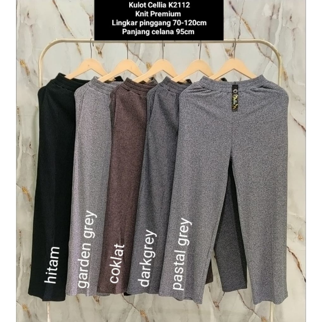 Celana Kerja|Kulot Cellia|Celana kantor|Kulot premium|Celana kantor|100% ORIGINAL CELLIA