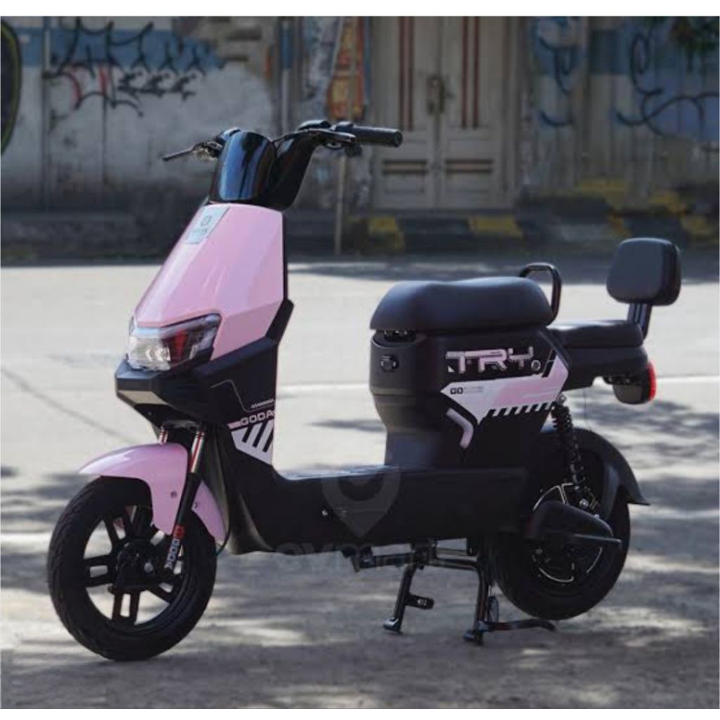 Sepeda listrik Goda TRYGD005 Pink