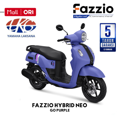 Sepeda Motor Yamaha Fazzio Hybrid Neo (LINK CICILAN MOTOR BY SPAYLATER)