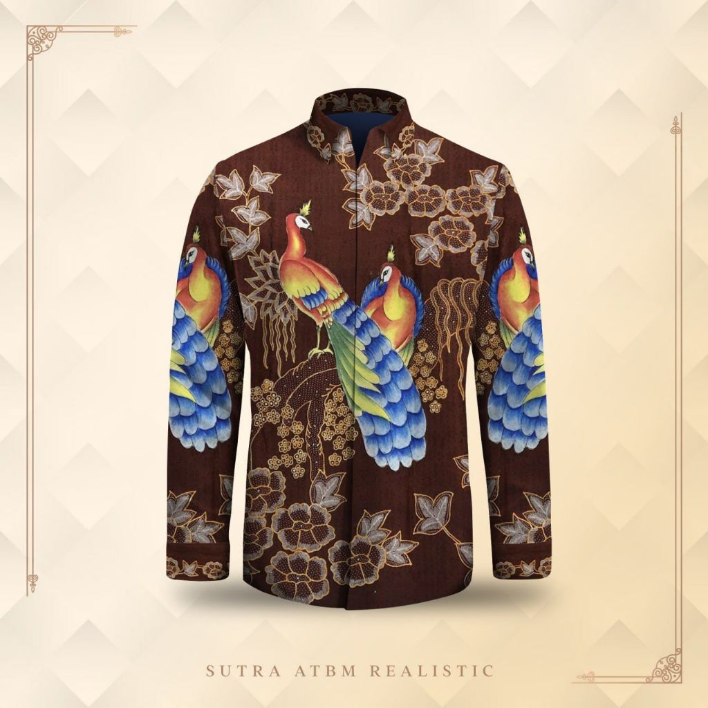 Kain batik tulis sutra atbm Lukis