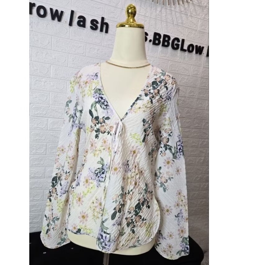 blouse zara floral