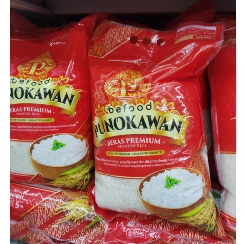 BERAS PREMIUM BERAS PUNOKAWAN 5kg - Surabaya