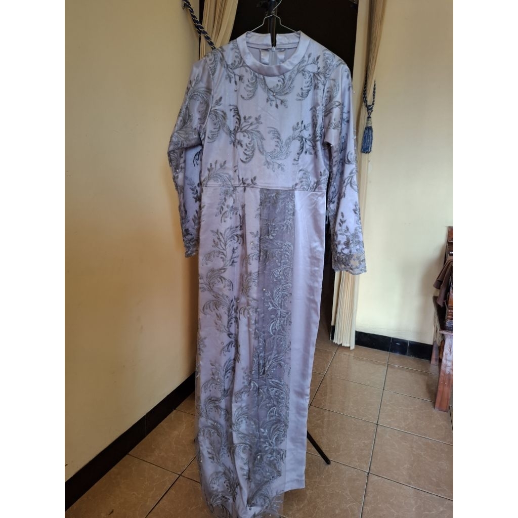 gamis/dress/jubah brukat preloved