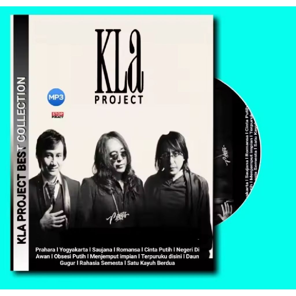 CD MP3 KLA PROJECT - KLA PROJECT MP3 - KASET MP3 KLA PROJEK - CD MUSIK KLA PROJECT - CD MP3 POP NOST