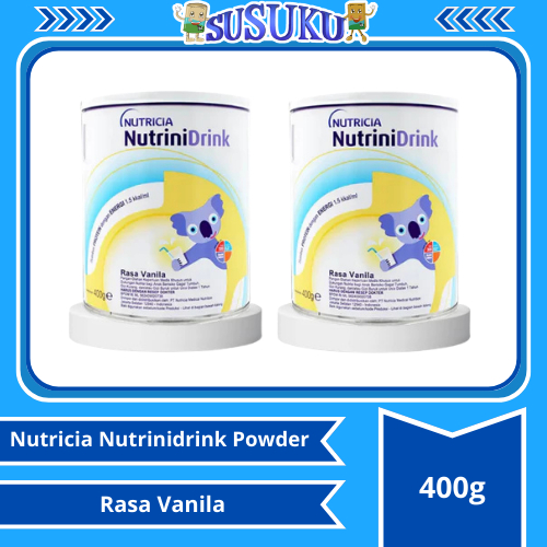Nutricia Nutrinidrink Powder Susu Anak 1-12 tahun Rasa Vanila 400gr