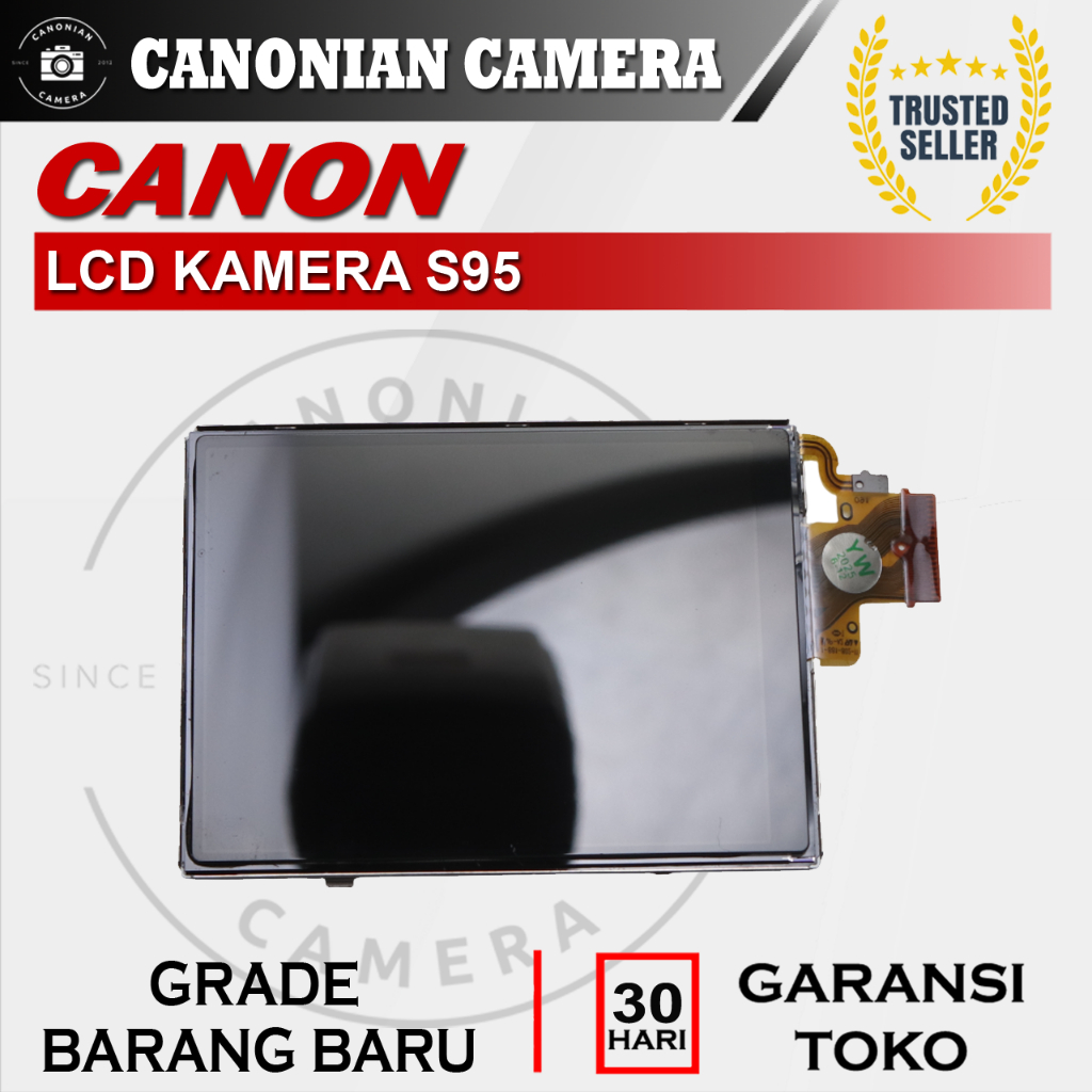 Original LCD Kamera Canon S95