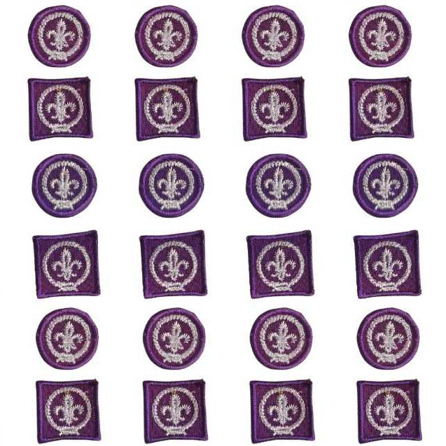 Bet Wosm Pramuka Putra Putri / patch Atribut Pramuka / Wosm terbaru Putra Putri