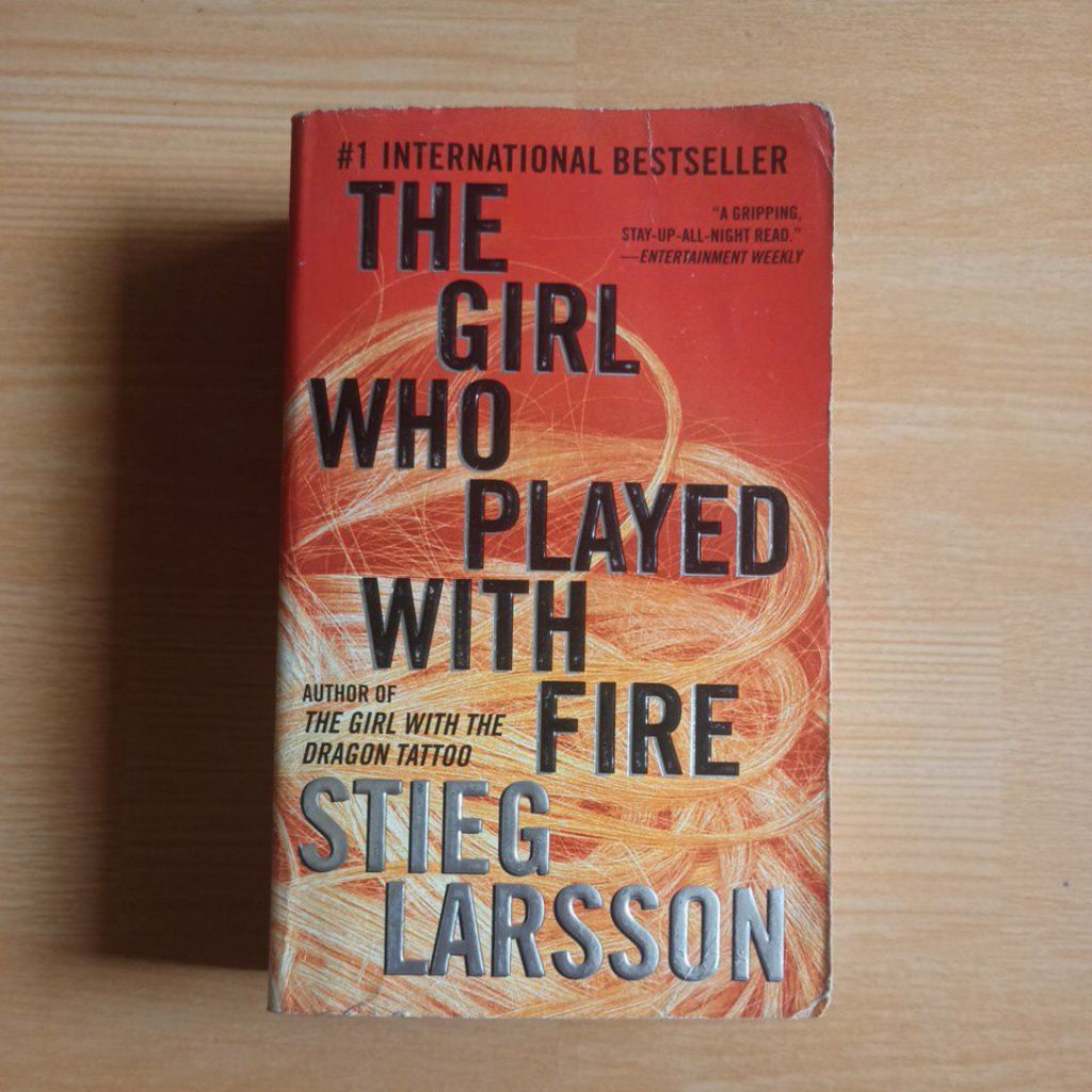 THE GIRL WHO WITH FIRE BY STIEG LARSSON