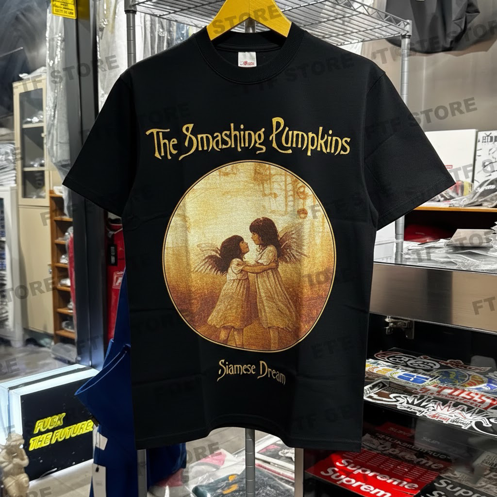 Kaos Band The Smashing Pumpkins Siamese Dream Vintage - Premium Cotton Combed 24s - T-Shirt Musik Gr