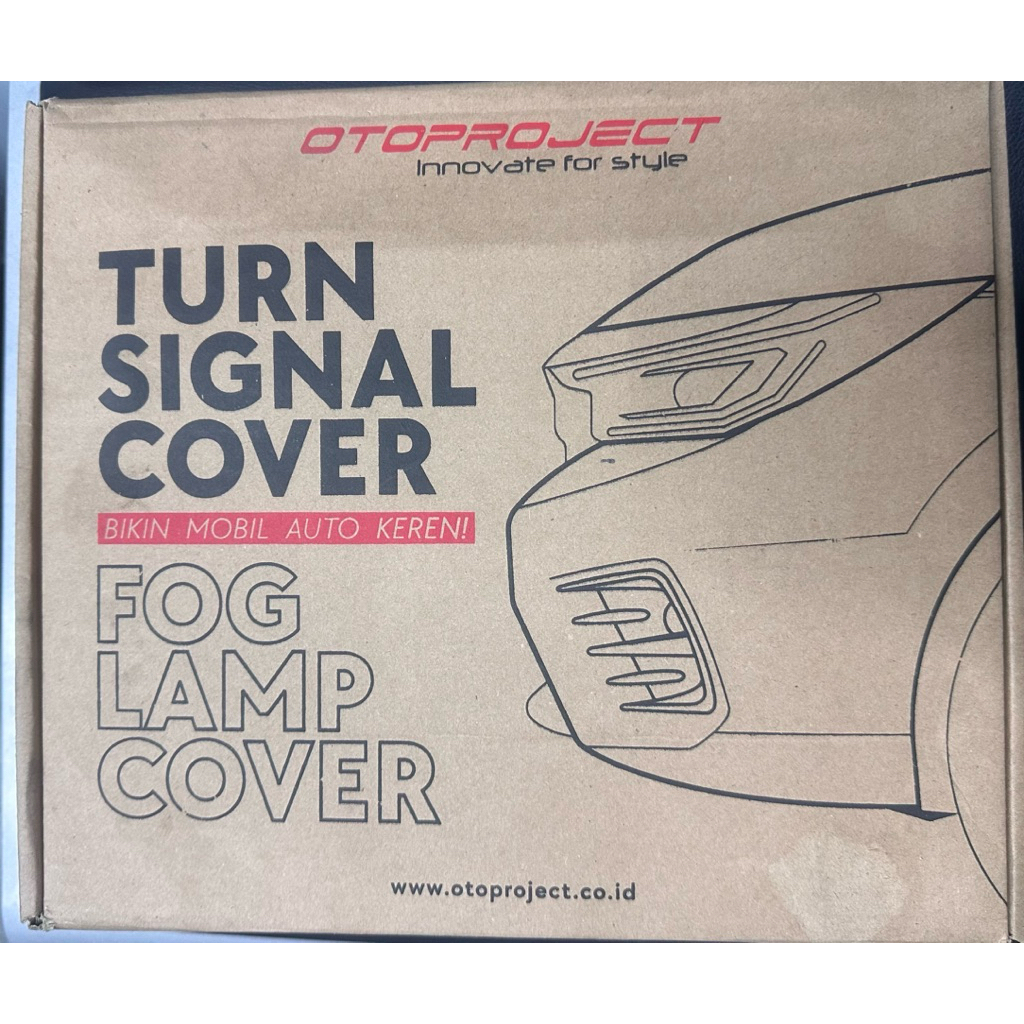 Otoproject FogLamp Cover All New City Hatchback Carbon | Cover Lampu Kabut City Hatchback