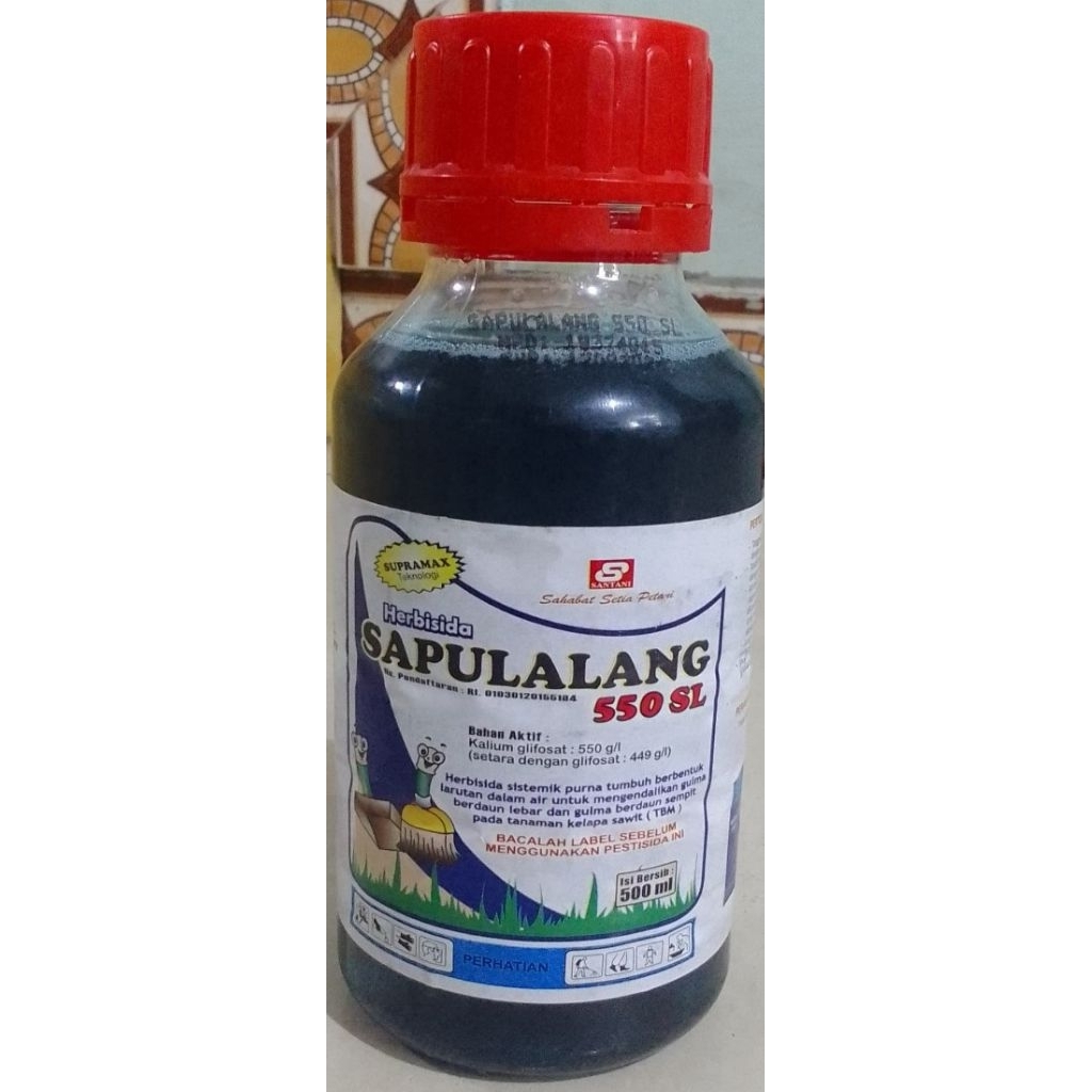 Herbisida Sapulalang 550 SL 500 ml Glifosat Santani