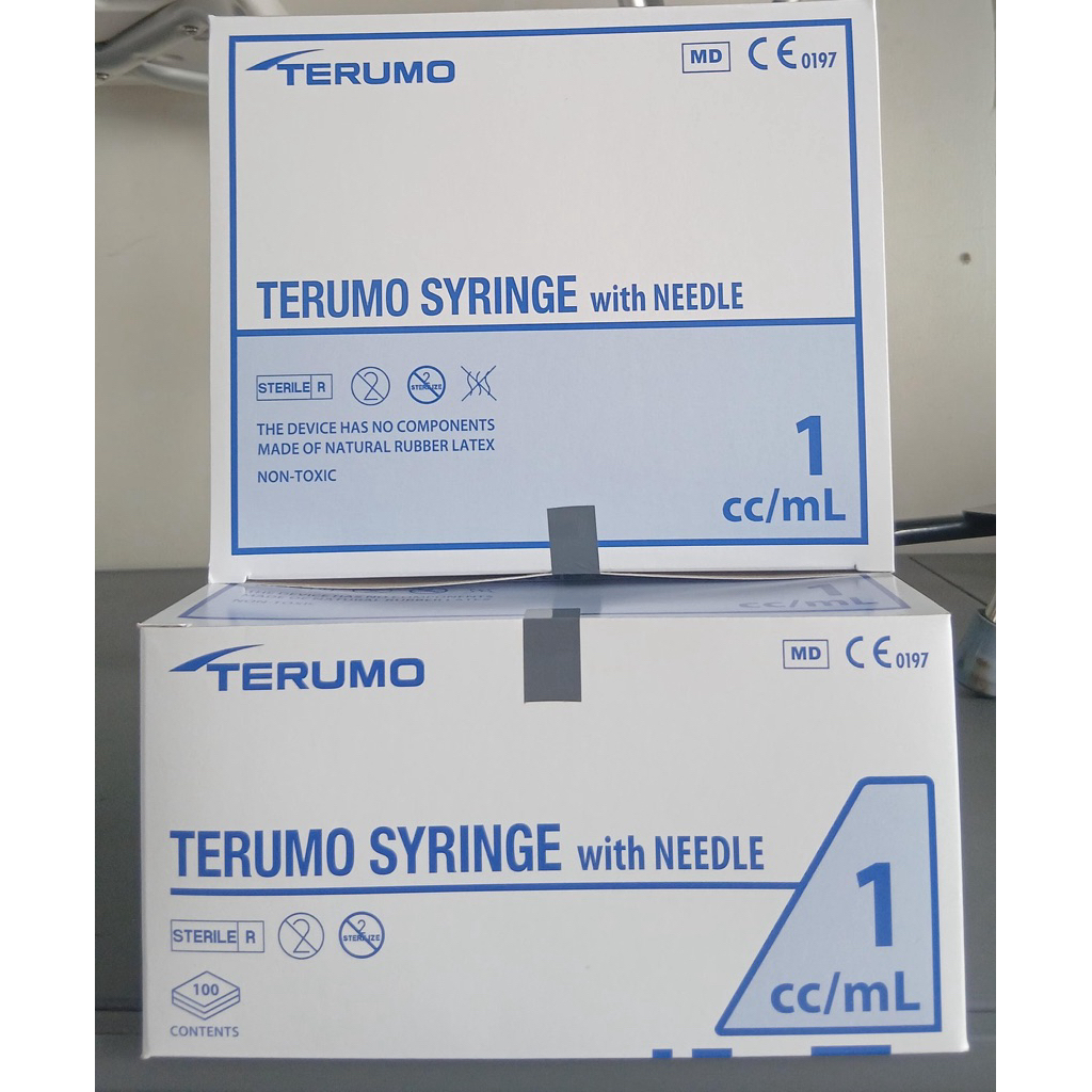 Spuit 1cc 1 cc 1 ml Terumo Box