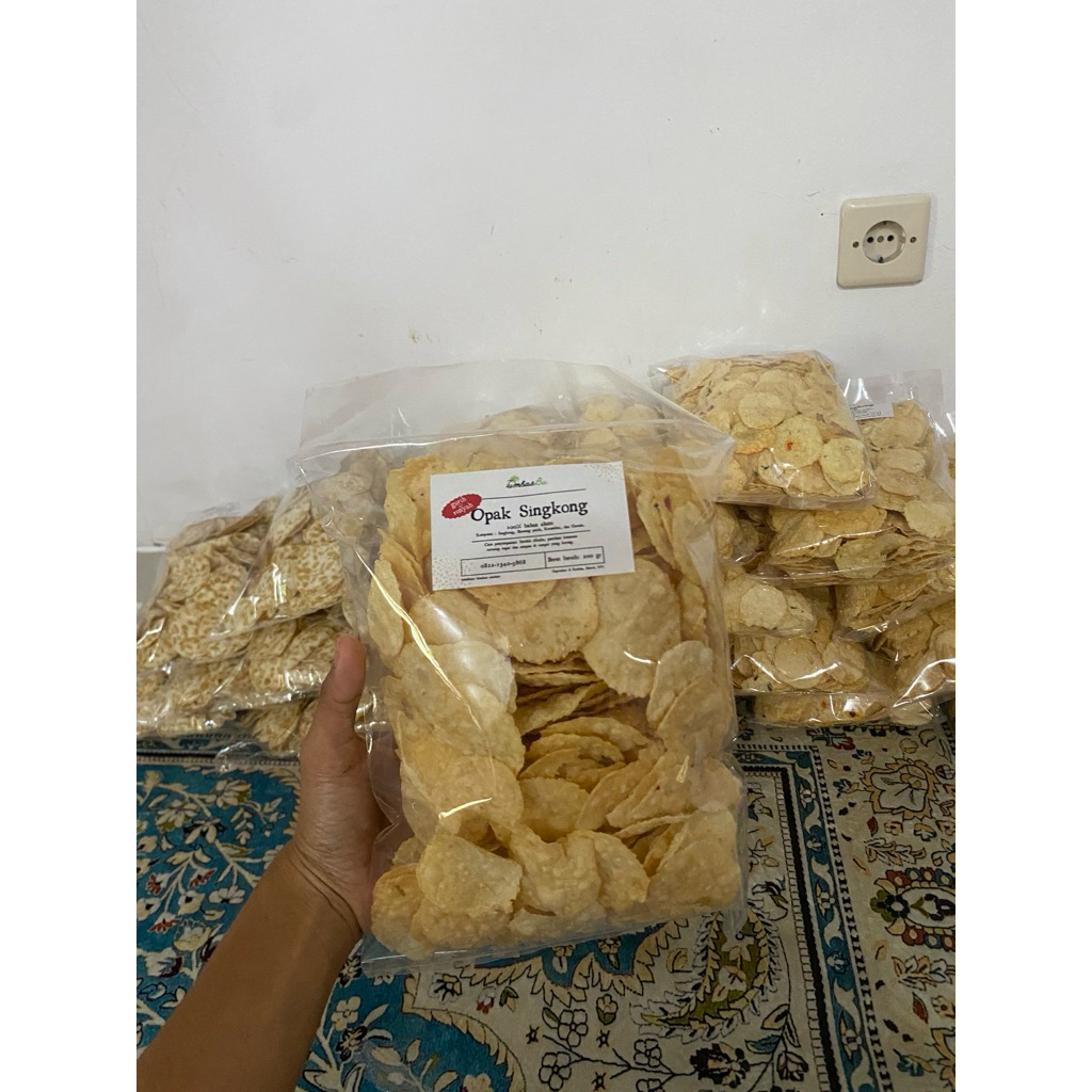 Tumbasbu. Opak singkong matang siap santap 200gr. original