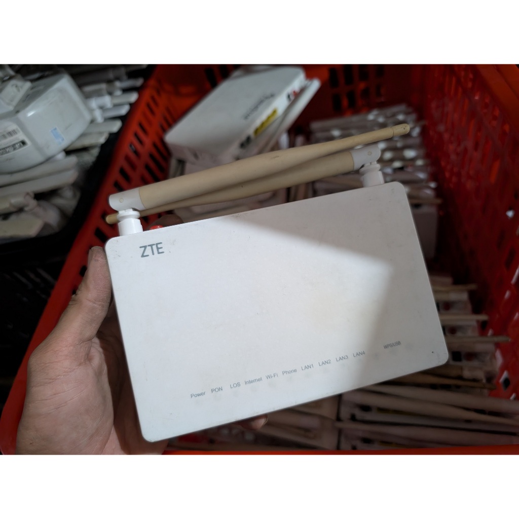 ROUTER ZTE V2, ZXHN F660/F609 PORT BIRU
