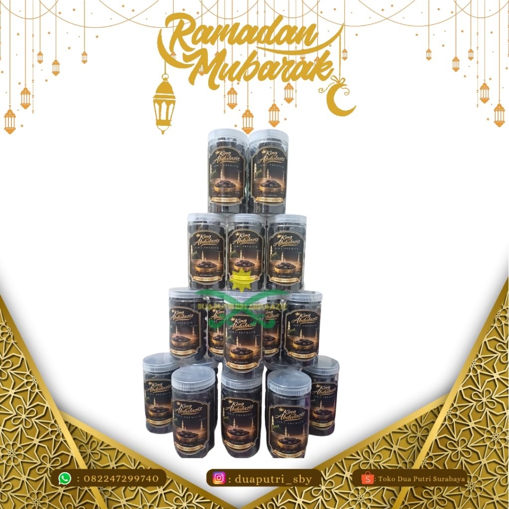 kurma ajwa 600 gram toples / kurma ajwa / kurma