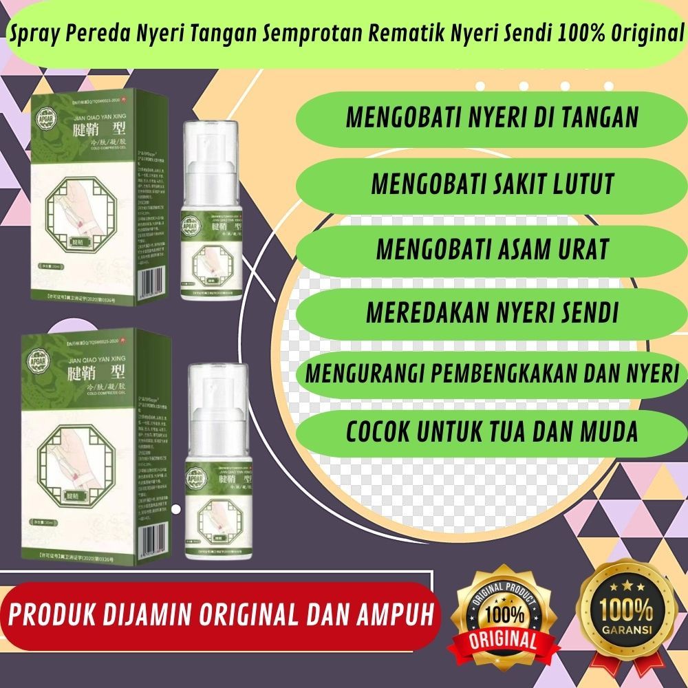 Spray Semprotan Pereda Nyeri Sendi Nyeri Otot dan Rematik