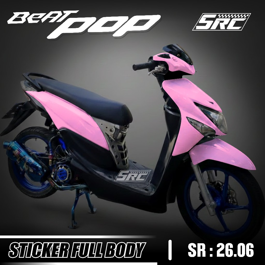 COD Terbaru Decal Sticker Full body Honda Beat POP Tahun 2014 2015 2016 2017 2018 2019 2020 Sticker 