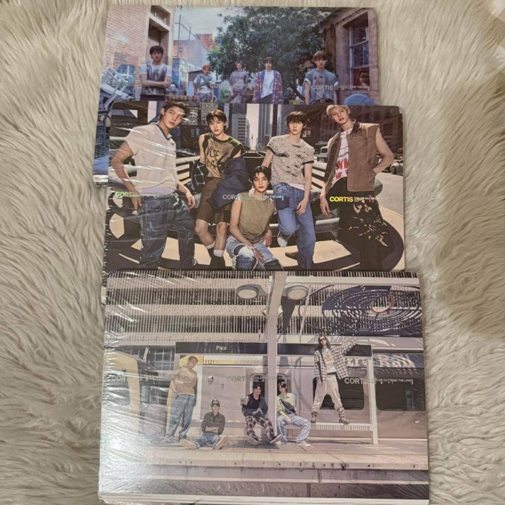 ALBUM CORTIS EP. COLOR OUTSITE THE LINE (OFFICIAL)