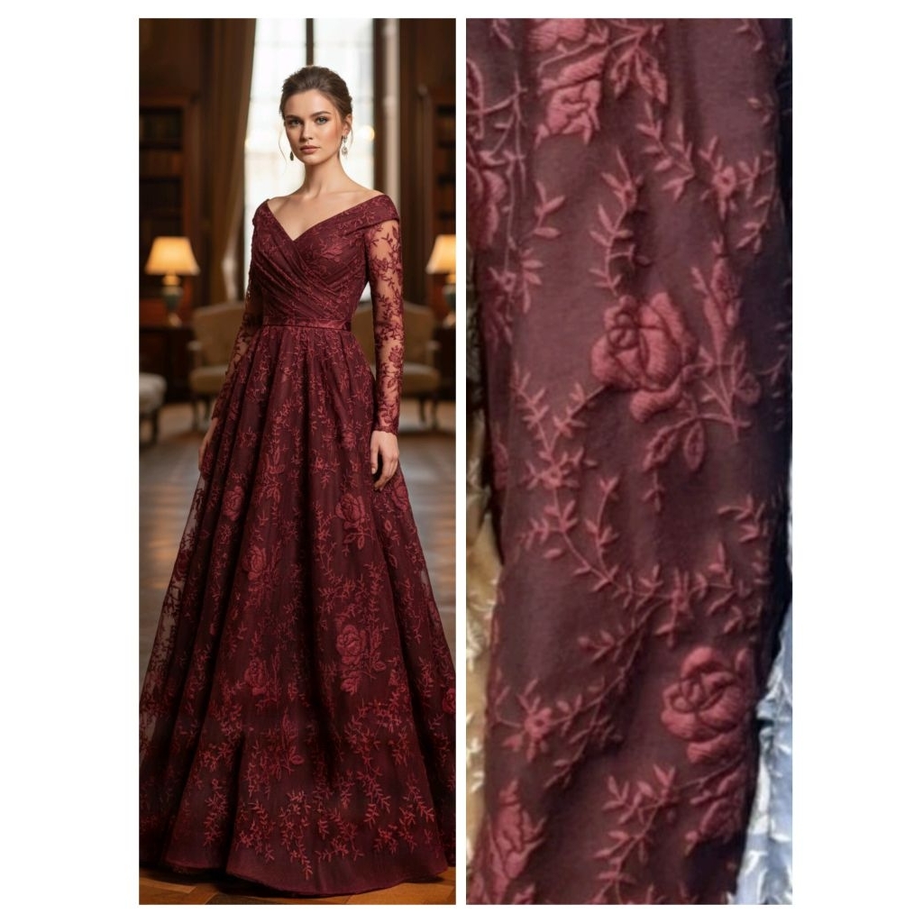 Kain bahan jaguard embos fukuro halus/Kain jaguar embos fukuro meteran/kain Jaguard embos premium