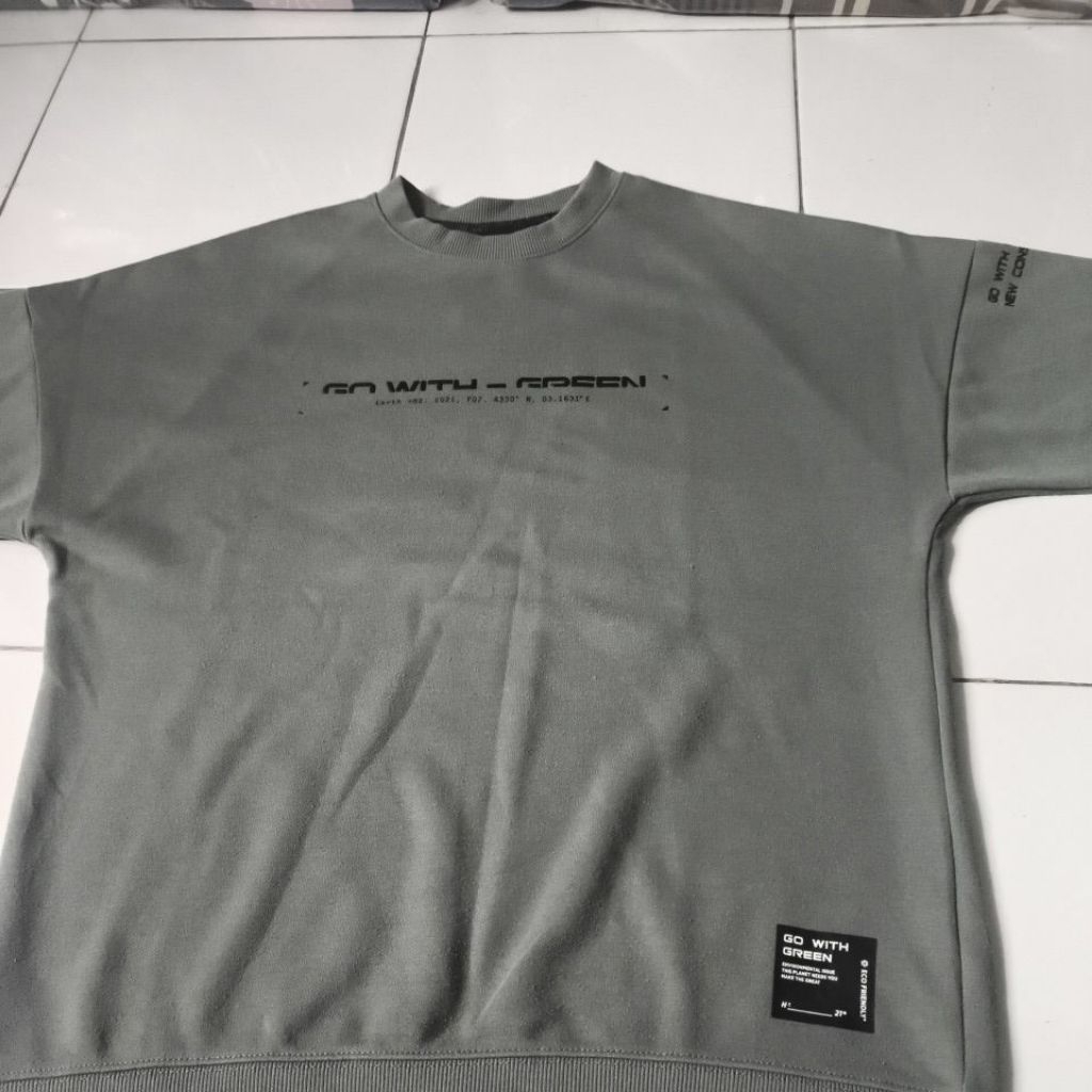 Sweater HangTen Army Green Preloved