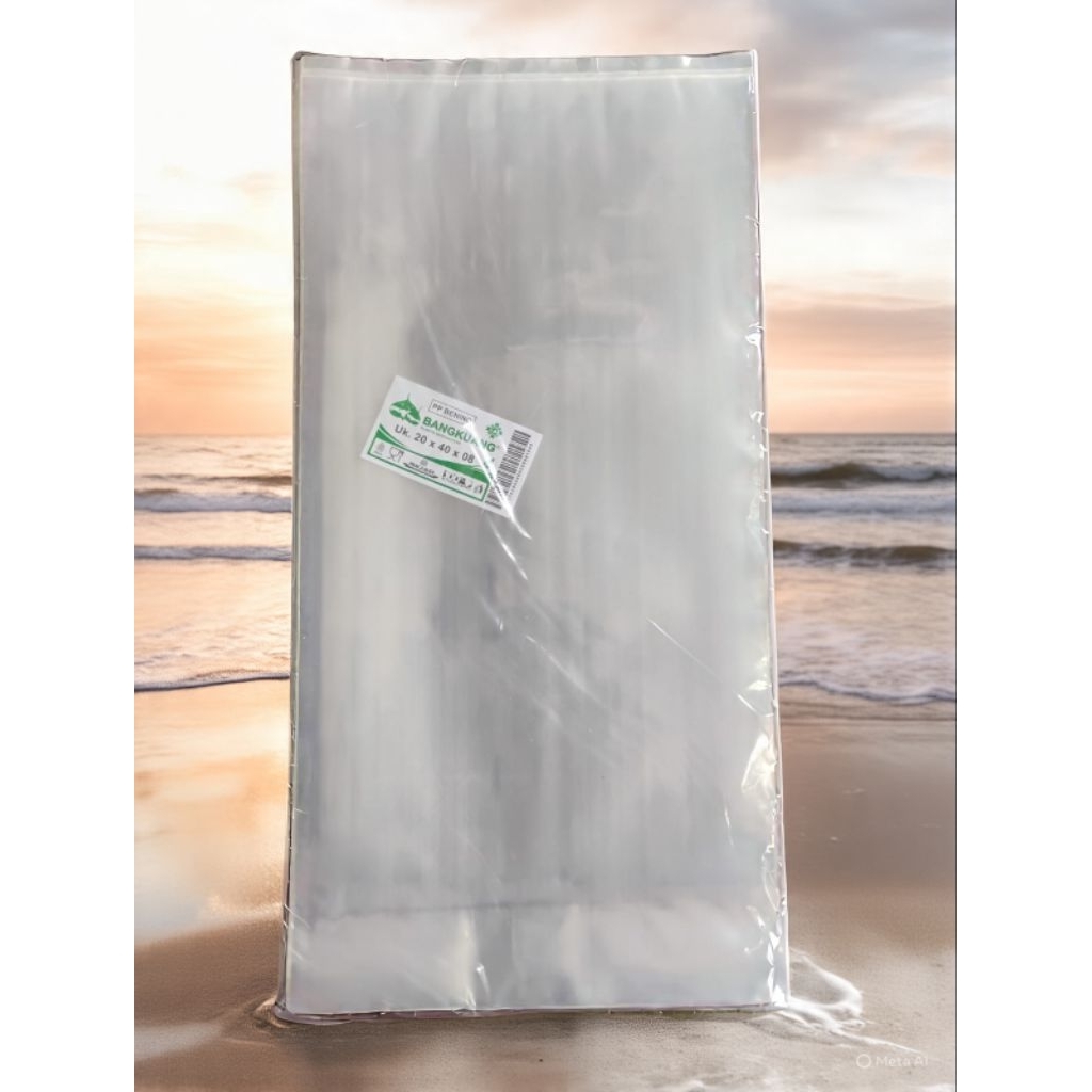 PLASTIK PP BANGKUANG 20X40 TEBAL 0.8