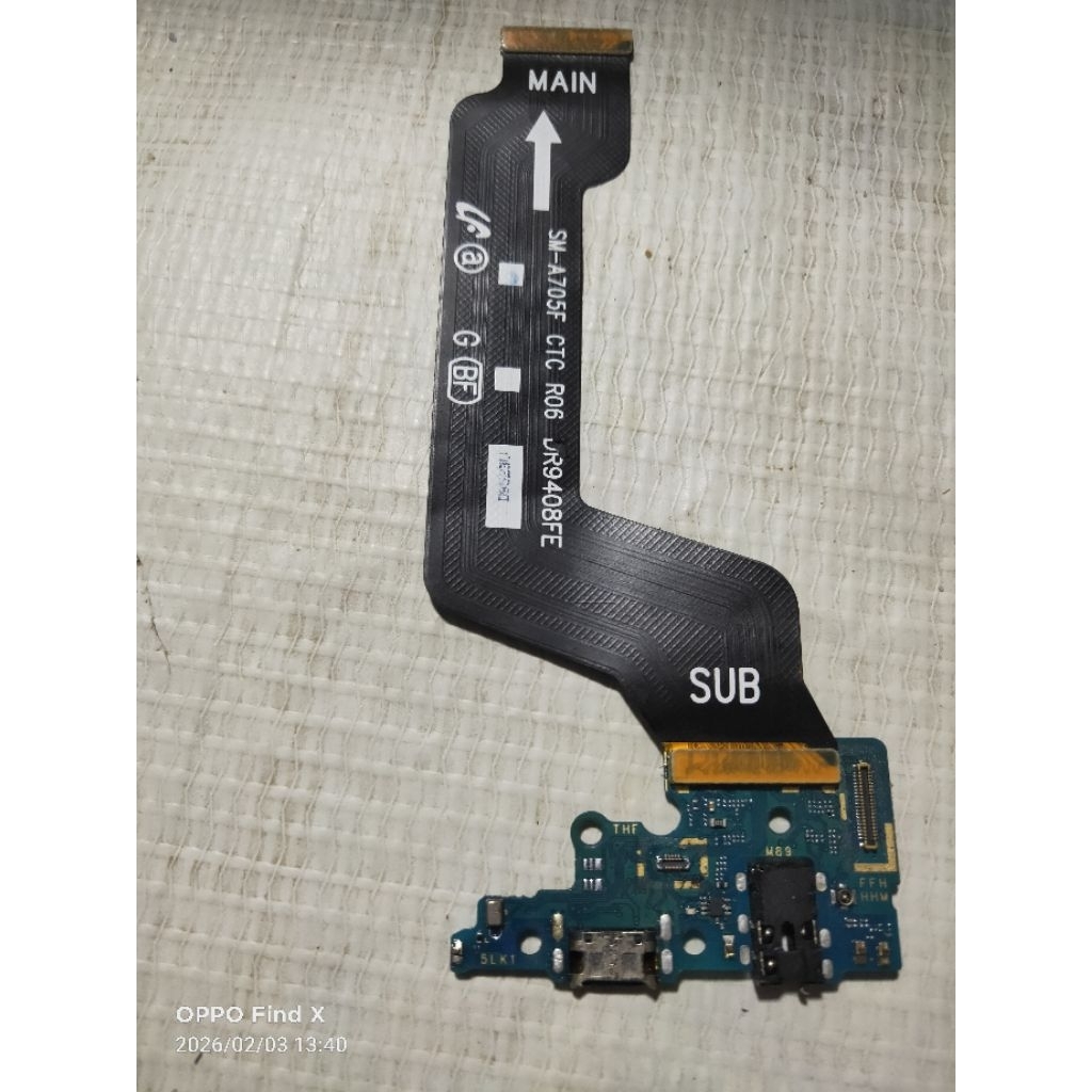 Flexibel Cas+board Ori Samsung A70