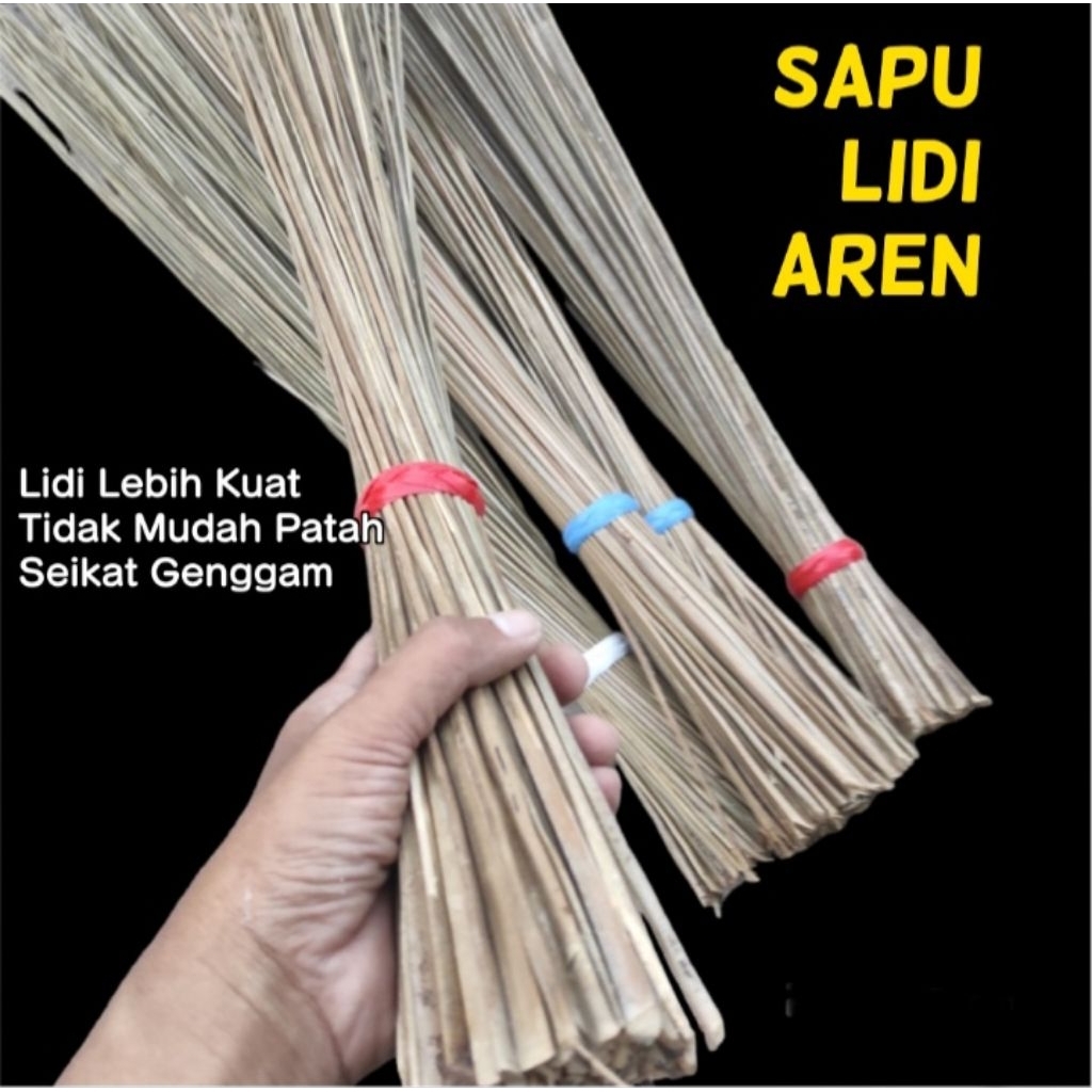 SAPU LIDI DAUN AREN/KAWUNG