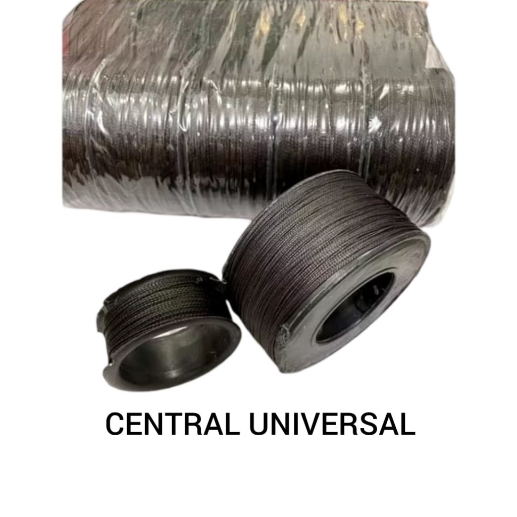 TALI NILON SOL SEPATU HITAM BESAR / TALI NILON SOL SEPATU HITAM KECIL / TALI NILON SOL SEPATU HITAM 