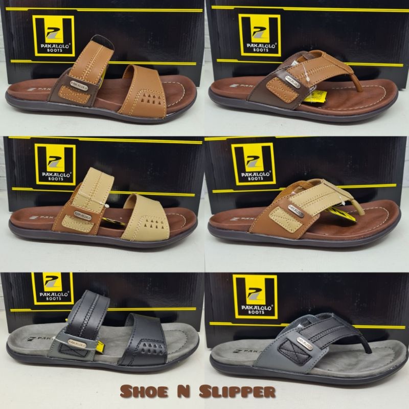 PROMO RAMADHAN SANDAL KULIT PAKALOLO ORIGINAL MODEL BARU BERKUALITAS |PAKALOLO PIRAMID