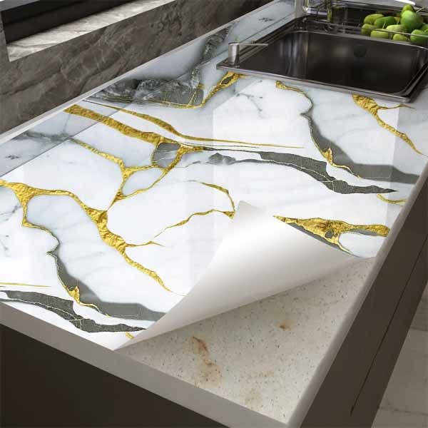 RONA PVC SHEET STICKER / RONA PVC STIKER PELAPIS FURNITURE (L 125CM) HARGA PER 1 METER!!! (WAJIB BAC