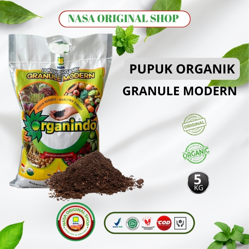 SUPER NASA GRANULE 5KG Original | Pupuk Granule Modern Untuk Padi, Sayur & Buah