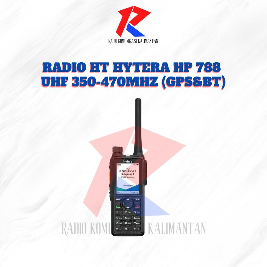 RADIO HT HYTERA HP 788 UHF 350-470MHz (GPS&BT)
