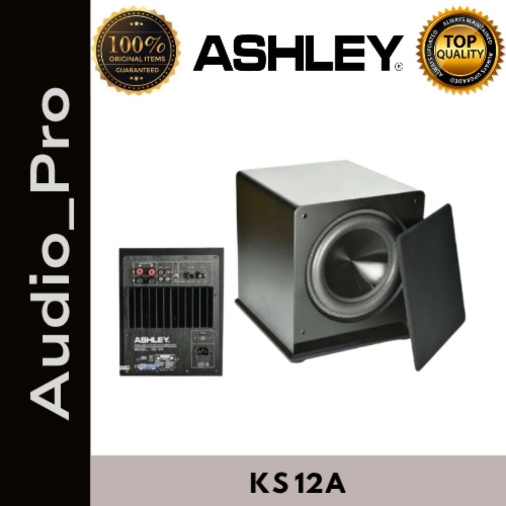 SUBWOOFER ASHLEY KS12A Subwoofer Aktif 12 Inch Original