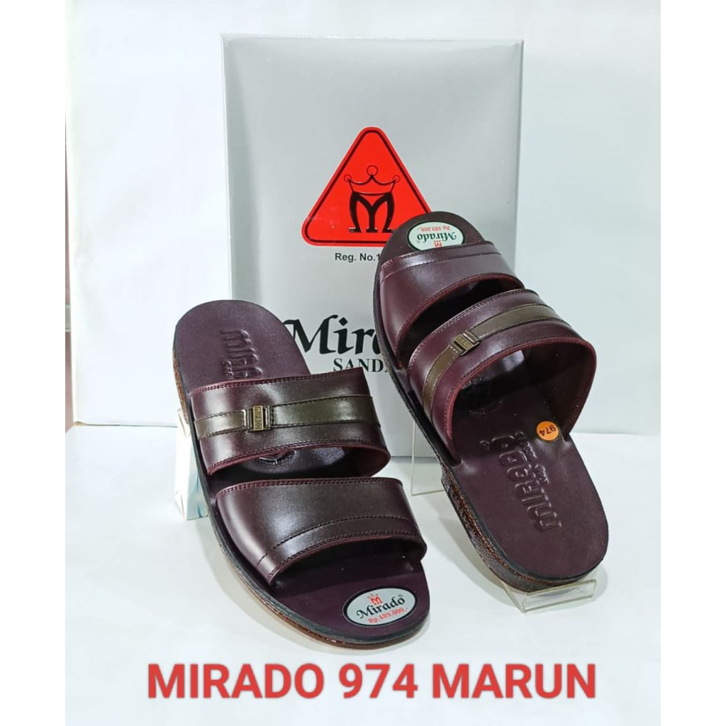 Sandal Kulit Asli Mirado model 974