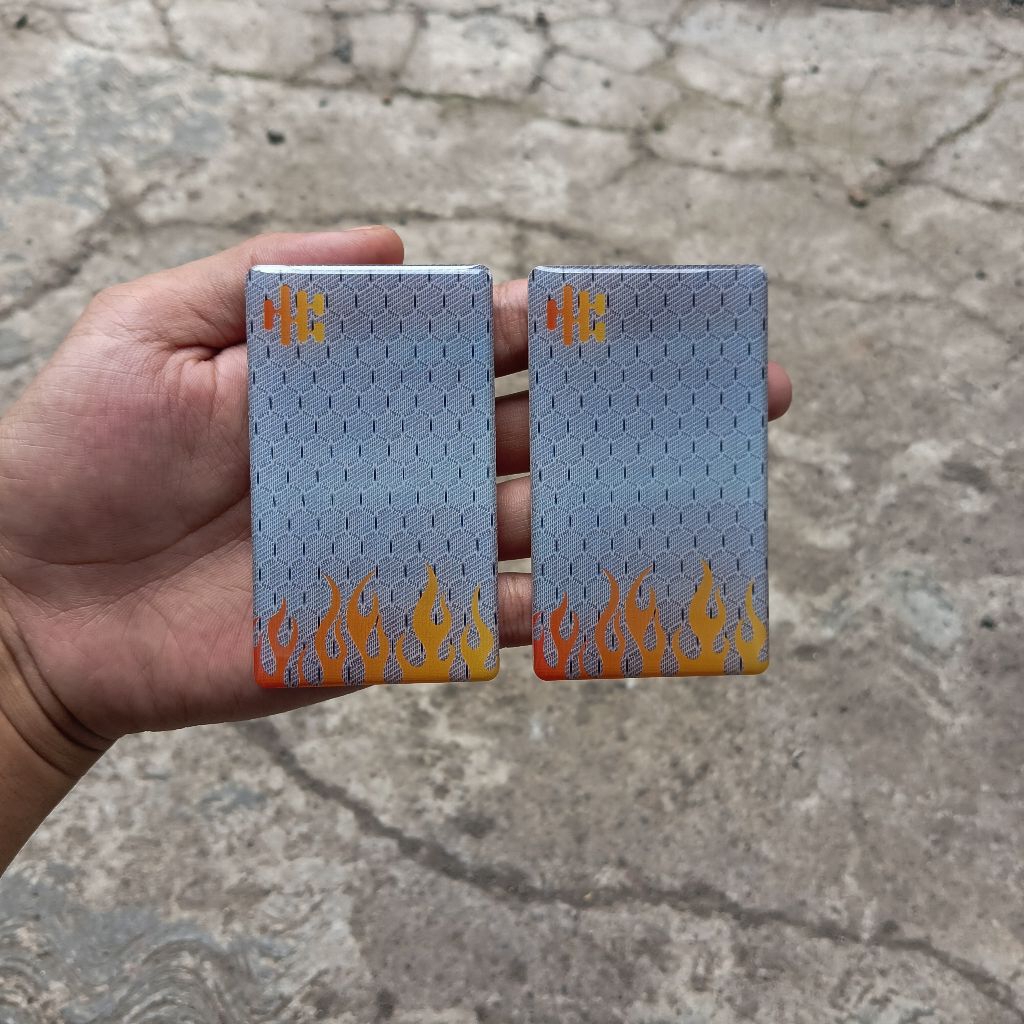 Tutup Body Batrai Panel R233/R234 Pro Carbon Grey Oren Glossy