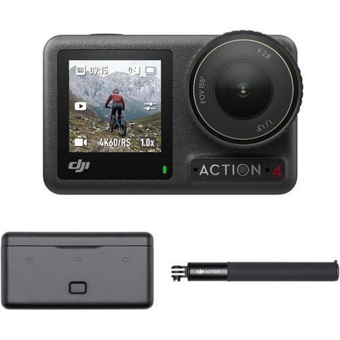 DJI Osmo Action 4 Adventure Combo - Action Camera 4K/120fps