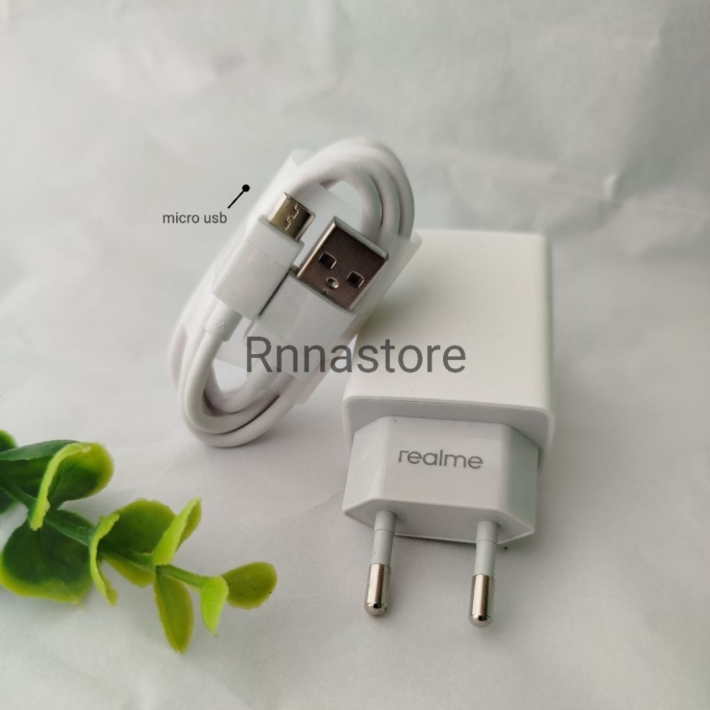 Charger Realme C11, C12, C15, C17,C20, C21, C21y, C30 dll 10watt micro usb
